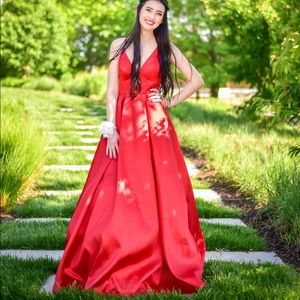 B. Darlin dress. Red, with pockets.